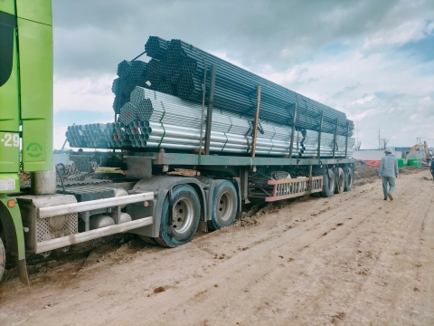 Phát Thiên Phú Cung Cấp Thép Cho Dự Án KĐT Sinh Thái – Thương Mại – Du Lịch Tại Thanh Phú, Bến Lức
