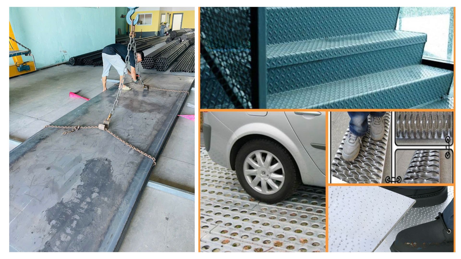 Ứng dụng thép tấm trơn