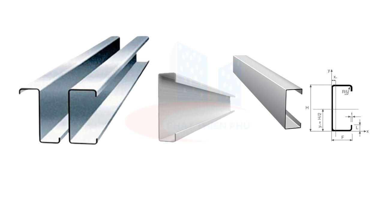 Hệ thống xà gồ C mạ kẽm cho khung nhà xưởng tại TP.HCM